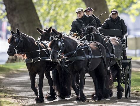 See Prince Philip Drive His Carriage Through Windsor Prince Philip