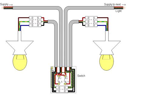 How To Wire A 2 Gang Light Switch Uk Diagram How To Wire A Light Switch