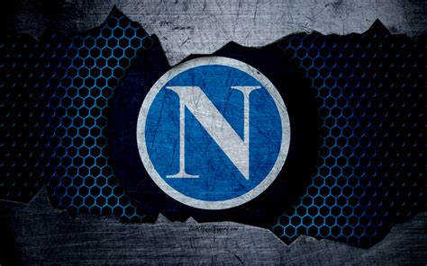Download Wallpapers Napoli 4k Art Serie A Soccer Logo Football