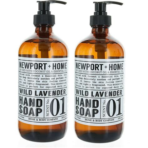 Newport Home Hand Soap Wild Lavender Infused Wcoconut Oil