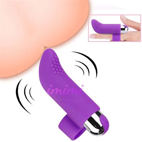 Mini Finger Vibrator Clit Stimulator Sex Products Oral Licking Clit