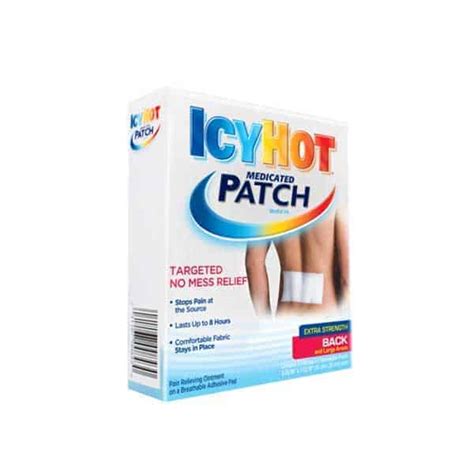 Icy Hot Pain Relief 5 Strength Menthol Patch