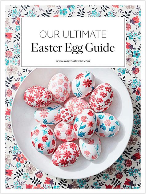 Our Ultimate Easter Egg Guide Martha Stewart Living We Share Our