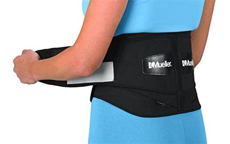 Mueller Sports Medicine Lumbar Back Brace Lower Back Pain Relief And