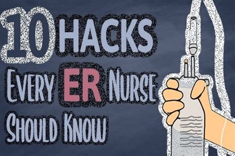 10 Nursing Hacks Every Er Nurse Should Know Health And Willness