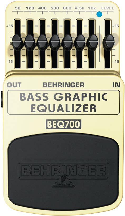 Behringer Beq700 Bass Graphic Eq Pedal Zzounds