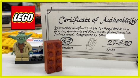 Online micro certification in the lego® serious play® methodology. Lego Certificate - Lego Master Builder Certificate Lego ...