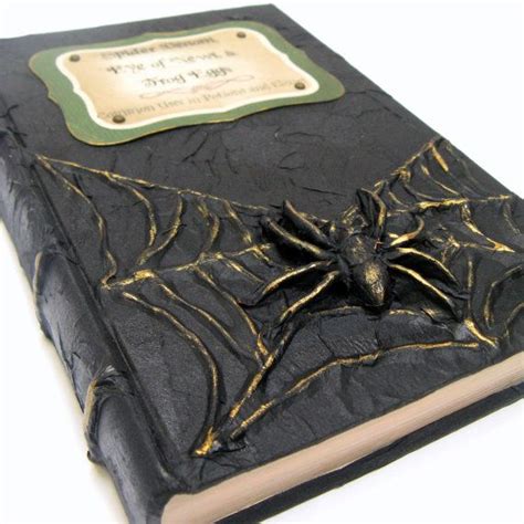 Witchs Spell Book Halloween Decor Recycled By Elvesintheattic 3595