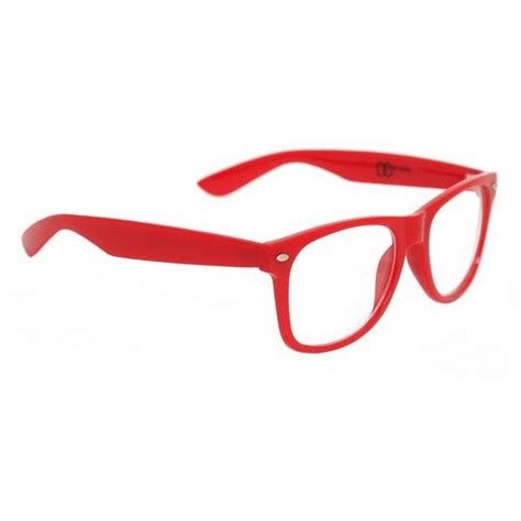 Stylish Red Nerd Glasses