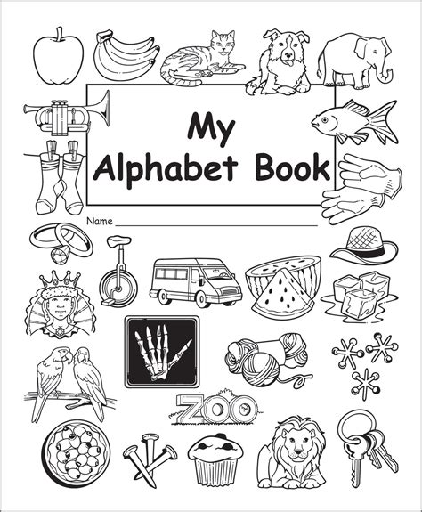 The hybrid discussion will take place in person at alphabet city on thursday, may 26th at 6pm. My Own Alphabet Book - TCR60018 | Teacher Created Resources