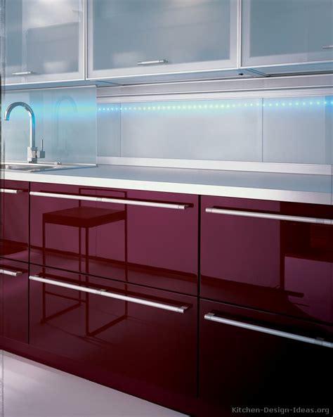 Is your kitchen in need of an overhaul? Pictures of Kitchens - Modern - Red Kitchen Cabinets ...