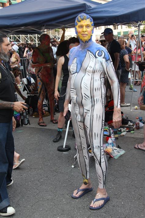 NYC Nude Bodypainting 2023 A Victor Murray III Flickr