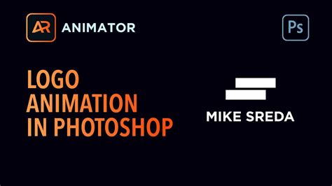 Logo Animation In Animator Photoshop Plugin Tutorial Youtube