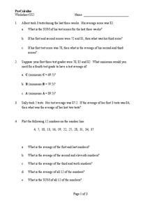 Precalculus worksheets with answers pdf. PreCalculus Worksheet Worksheet for 11th - 12th Grade | Lesson Planet