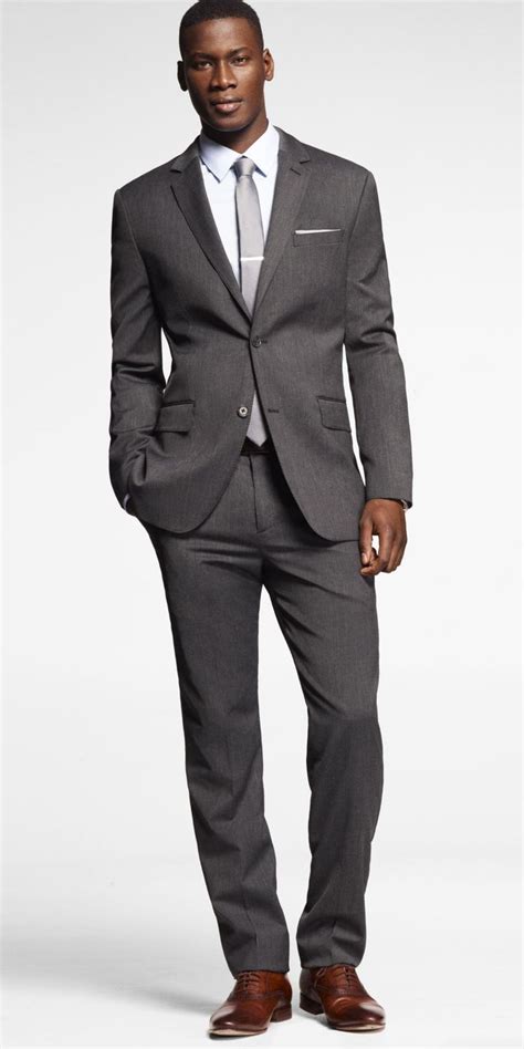 Gray Suit With Brown Shoes Style Guide How To Wear A Gray Suit With