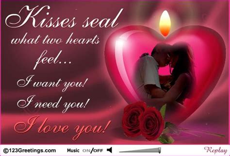 Feel Better Soon Kisses Seal What Two Hearts Feel I Love You