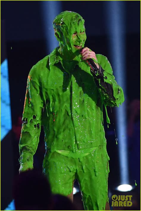 Nick Jonas Gets Slimed And Attempts To Hug Girlfriend Olivia Culpo At