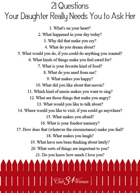 Lisa Jacobson Club31womens Blog Free Printable 21 Questions Your