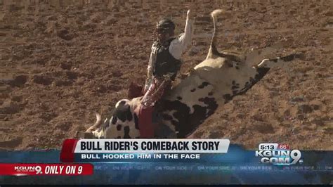 bull rider escapes near death experience only to ride again youtube