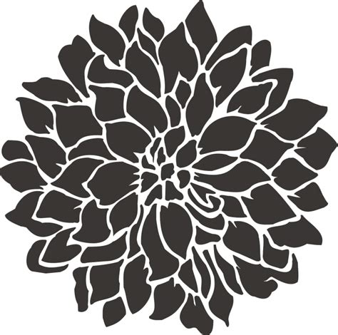 Free Printable Flower Stencil Designs And Templates Flower Stencil