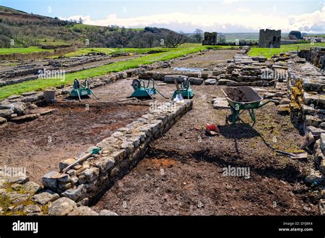 Archaeological Excavation At Vindolanda A Roman Auxiliary Fort Castrum