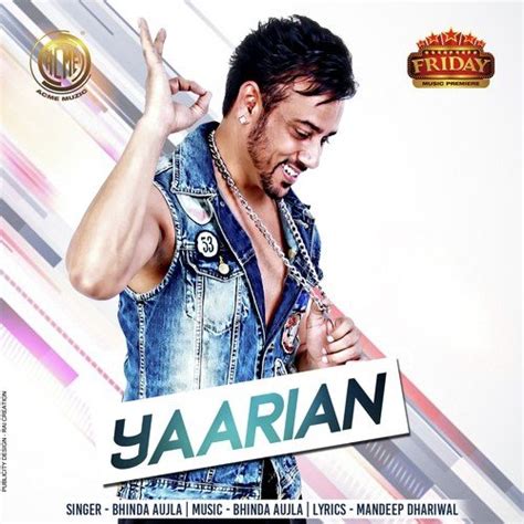 Yaarian Song Download From Yaarian Jiosaavn