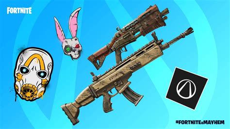 Here Are All The Free Challenges And Rewards For The Fortnite X Mayhem Borderlands 3 Event