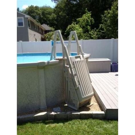 Vinyl Works Neptune A Frame Entry System For Above Ground Pools In