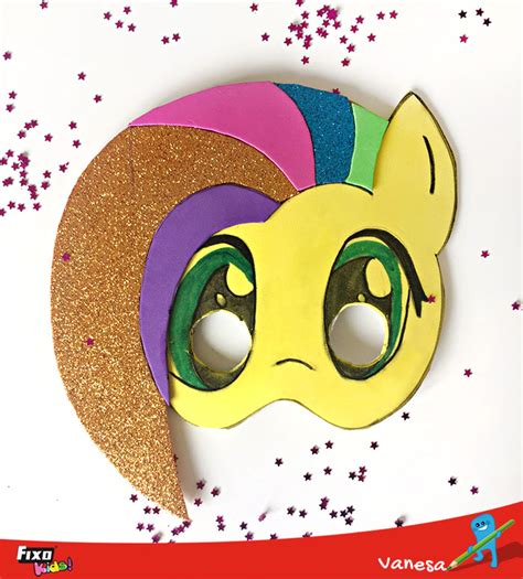 Cómo Hacer Una Máscara De Carnaval En Forma De Unicornio Fixo Kids