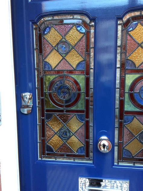 Edwardian Front Door With Leaded Light Another Image Which Shows Off