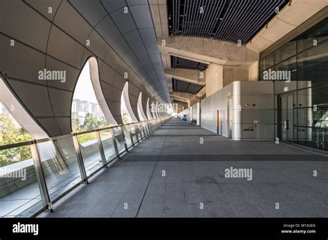 Kai Tak Cruise Terminal Corridor In Hong Kong Sar Stock Photo Alamy