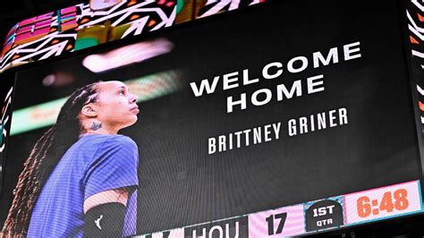 Brittney Griner Relishing Homecoming Reveals Presidential Envoy
