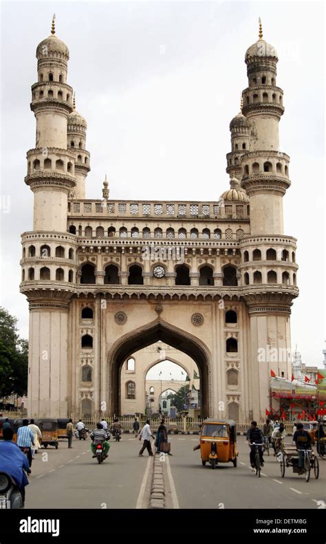 View Of The Charminar Hyderabad Stock Photo Alamy