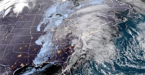 Major Winter Storm Brings Snow Heavy Rain And Wind To East Coast The