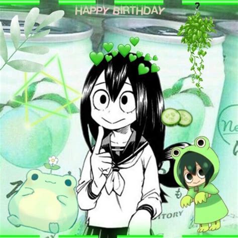 💚🐸happy Birthday Froppy🐸💚 My Hero Academia Amino