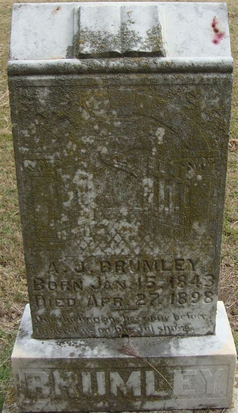 A J Brumley Find A Grave Memorial