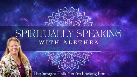 Spiritually Speaking With Alethea Official Trailer Youtube