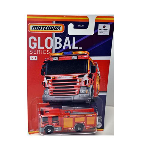 Matchbox Global Series Scania P360 Fire Truck Global Diecast Direct