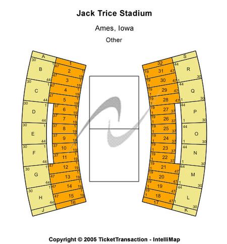 Jack Trice Stadium Tickets And Jack Trice Stadium Seating Charts