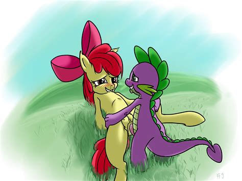 Apple Bloom Human R34 Porn - Apple Bloom And Spike Fun In The Mud Pg By Edcom On | SexiezPix Web Porn