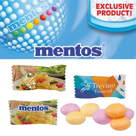 Customized Individually Wrapped Assorted Mentos® Fruit