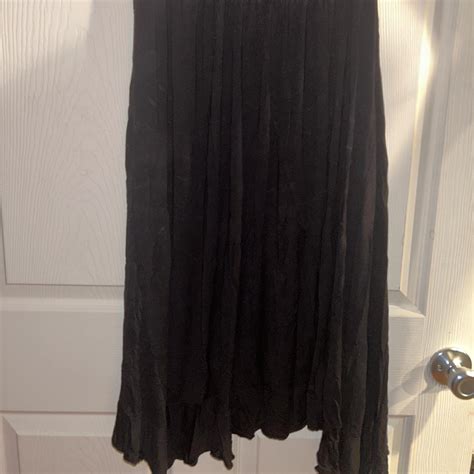 Whimsigoth Black Tufted Skirt Size Xl Perfect For Depop