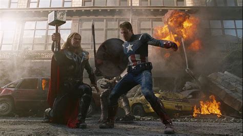 Captain America E Thor Avengers Marvel Tribute Marvel Avengers Assemble