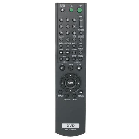 New Rmt D155a Replaced Remote Control Fit For Sony Cd Dvd Player