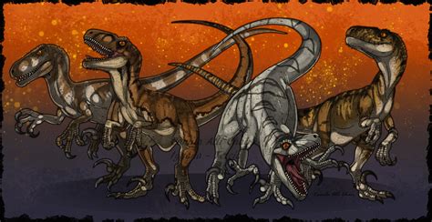 Artstation Atrociraptor Squad