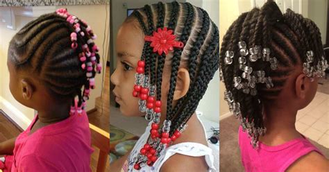 Braids And Beads Hairstyles For Kids Hairstyle Guides
