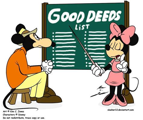 Lets Talk Good Deeds By Slasher12 On Deviantart Good Deeds Disney
