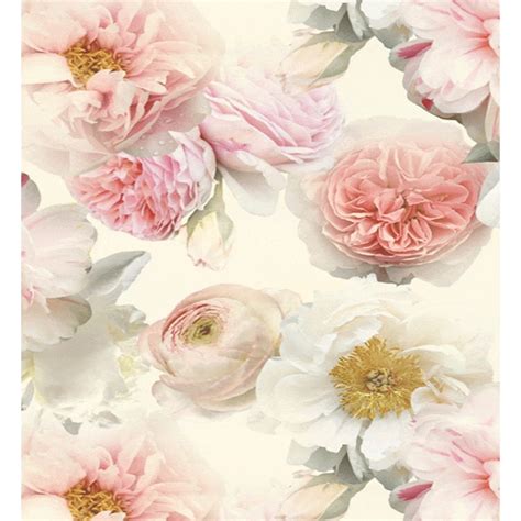 Arthouse Diamond Bloom Floral Blush Wallpaper 257000