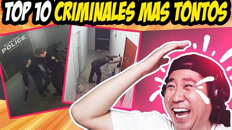 Coreano Loco Reacciona A Top 10 Criminales Más Tontos Captados En