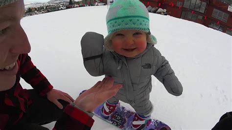 This One Year Old Snowboarder Can Really Shred